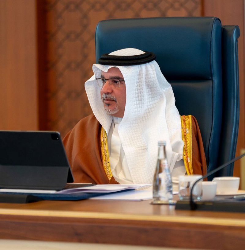 بالصور: سمو ولي العهد رئيس مجلس الوزراء يترأس جلسة مجلس الوزراء