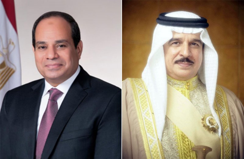 جلالة الملك المعظم يتلقى برقية شكر وتقدير من أخيه فخامة الرئيس المصري