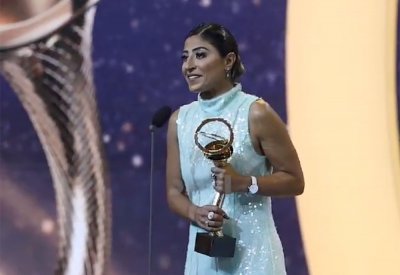 أفضل ممثلة الفنانة شجون الهاجري عن مسلسل "غسيل"
