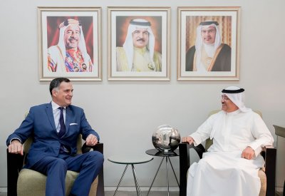 رئيس هيئة البحرين للثقافة والآثار يستقبل سفير الاتحاد الأوروبي المعين لدى مملكة البحرين