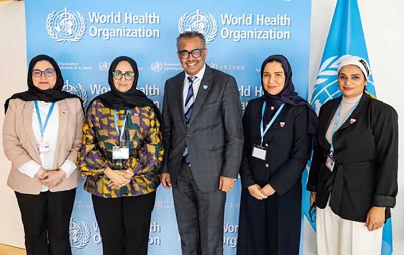 وزيرة الصحة تبحث مع المدير العام لمنظمة الصحة العالمية تعزيز أطر التعاون الشامل في مختلف المجالات