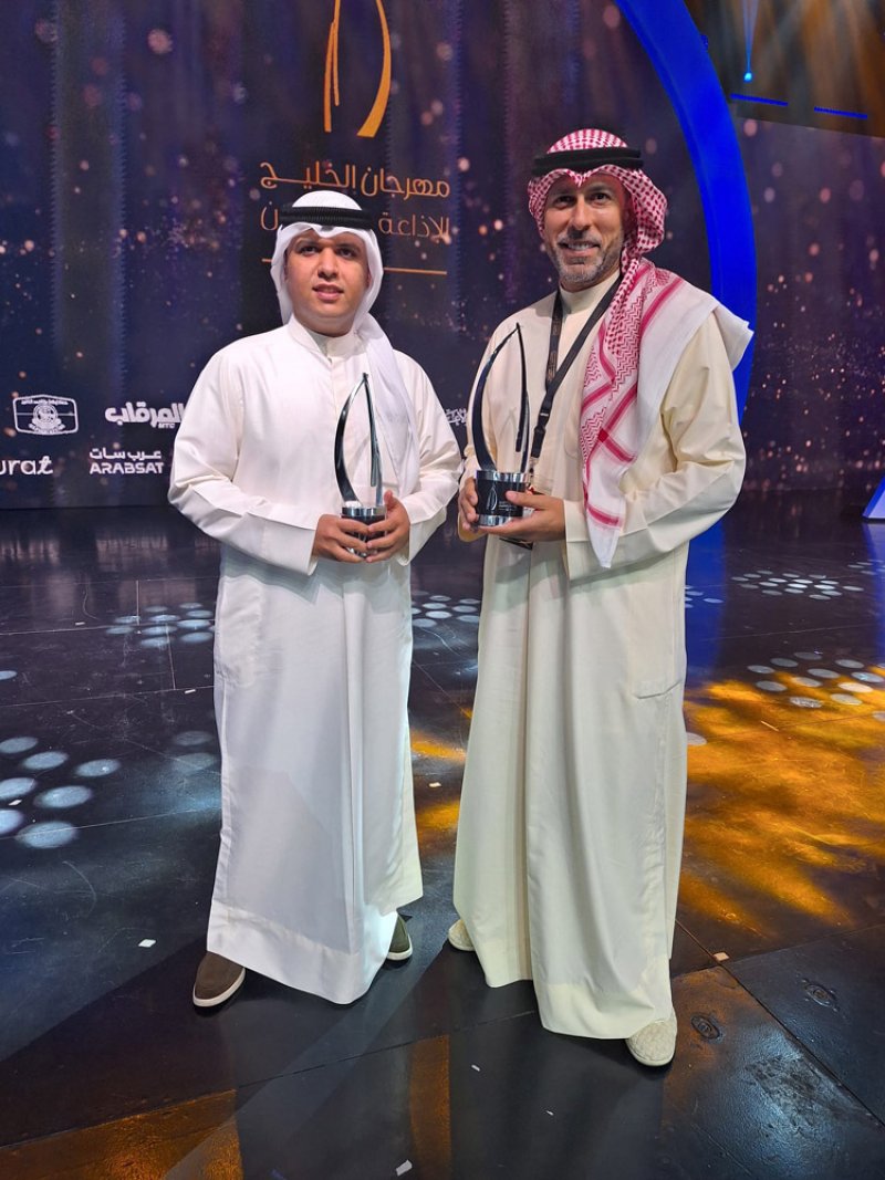 مؤسسة الإنتاج البرامجي المشترك تفوز بجائزتين في مهرجان الخليج للإذاعة والتلفزيون