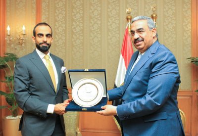 مدير عام تنفيذ الأحكام والعقوبات البديلة يلتقي بوزير الداخلية بجمهورية مصر العربية