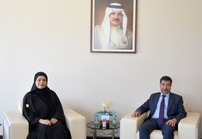 رئيس المؤسسة الوطنية لحقوق الإنسان يستقبل النائب حنان الفردان