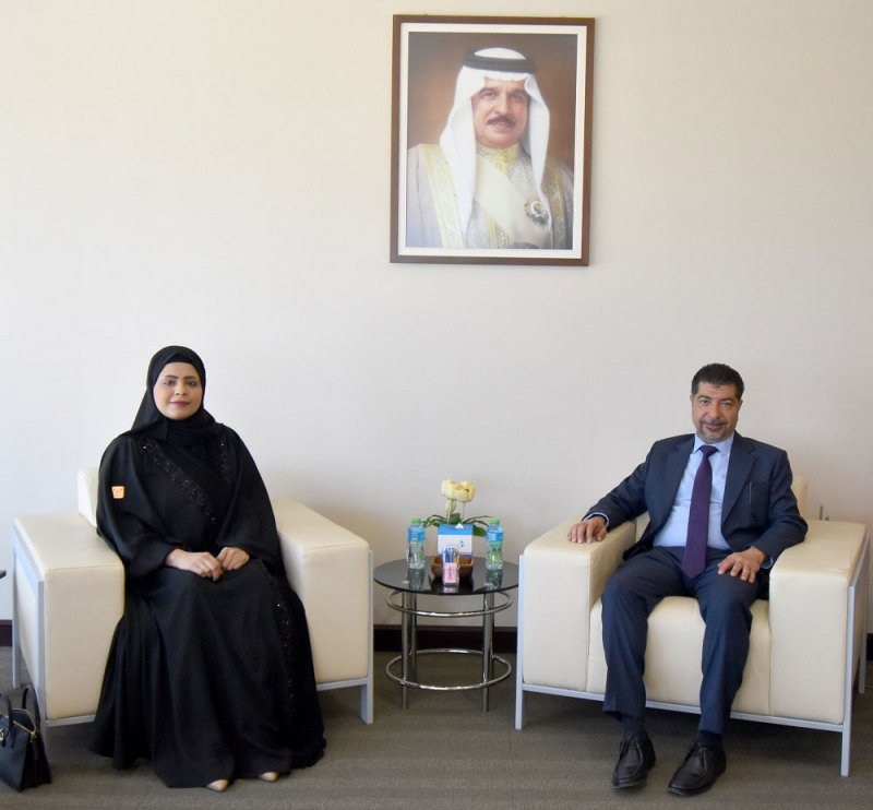 رئيس المؤسسة الوطنية لحقوق الإنسان يستقبل النائب حنان الفردان