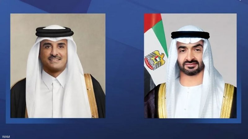 أمير قطر يصل إلى الإمارات في زيارة أخوية