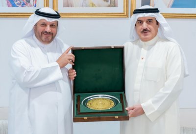الاتحاد البرلماني العربي يمنح النائب عبدالنبي سلمان والمستشار راشد بونجمة "جائزة التميز"