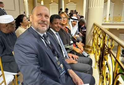 المندوب الدائم لمملكة البحرين لدى الأمم المتحدة في نيويورك يشارك في مراسم تنصيب رئيس جمهورية السلفادور