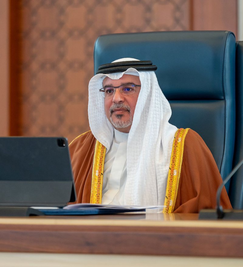 بالصور: سمو ولي العهد رئيس مجلس الوزراء يترأس جلسة مجلس الوزراء
