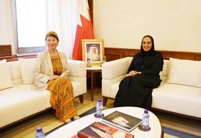 وزيرة الإسكان والتخطيط العمراني تستقبل سفيرة اليابان لدى مملكة البحرين