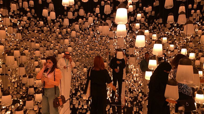 افتتاح متحف للفن الرقمي في جدة يتعدى حدود الخيال باسم teamLab 