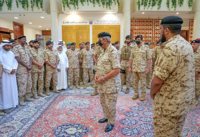 القائد العام لقوة دفاع البحرين يستقبل بعثة الحج التابعة لقوة دفاع البحرين‎‎