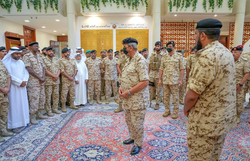 القائد العام لقوة دفاع البحرين يستقبل بعثة الحج التابعة لقوة دفاع البحرين‎‎