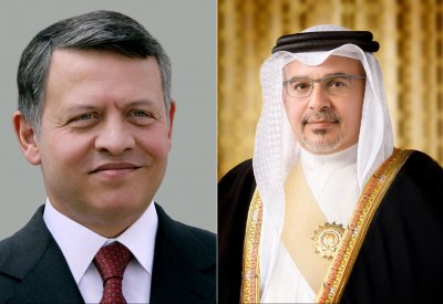 سمو ولي العهد رئيس مجلس الوزراء يهنئ العاهل الأردني بمناسبة ذكرى عيد جلوس جلالته على العرش