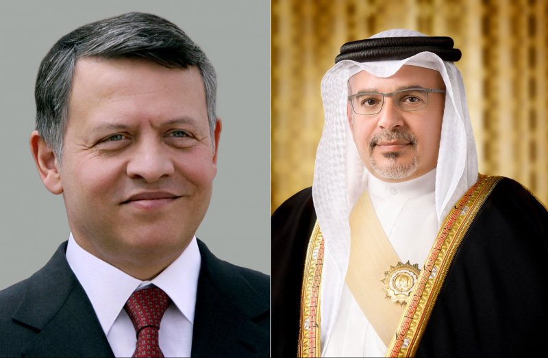 سمو ولي العهد رئيس مجلس الوزراء يهنئ العاهل الأردني بمناسبة ذكرى عيد جلوس جلالته على العرش