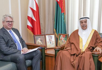 سعادة وزير شؤون الدفاع يستقبل سعادة سفير جمهورية استونيا