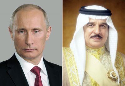 جلالة الملك المعظم يهنئ الرئيس الروسي بذكرى اليوم الوطني