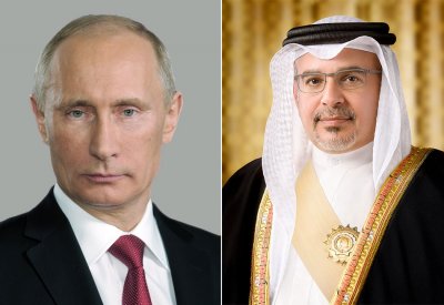 سمو ولي العهد رئيس مجلس الوزراء يهنئ الرئيس الروسي بذكرى اليوم الوطني