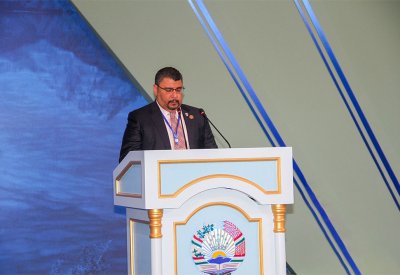 وزير شؤون الكهرباء والماء يترأس وفد مملكة البحرين المشارك بالمؤتمر الدولي "الماء من أجل التنمية المستدامة 2018 - 2028" في طاجيكستان