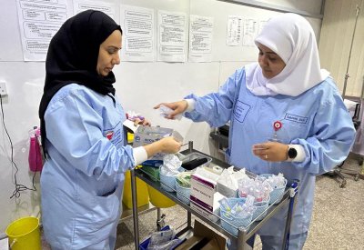 عيادة مملكة البحرين الطبية بمكة المكرمة تقدم خدماتها للحجاج