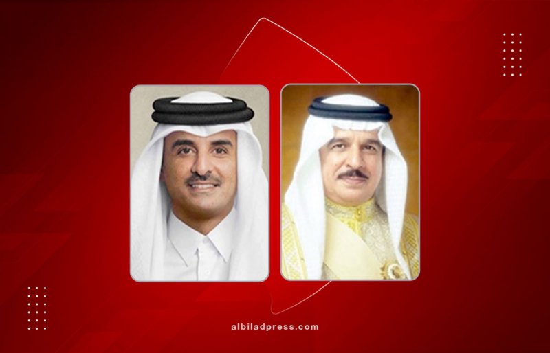 جلالة الملك المعظم يتبادل التهاني مع سمو أمير دولة قطر بمناسبة عيد الأضحى المبارك