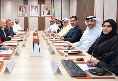 وزير شؤون البلديات والزراعة يجتمع مع جمعية المكاتب الهندسية