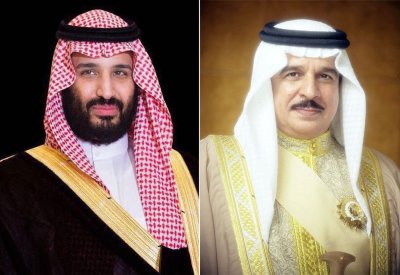 جلالة الملك المعظم يتبادل التهاني هاتفيا مع سمو ولي العهد السعودي
