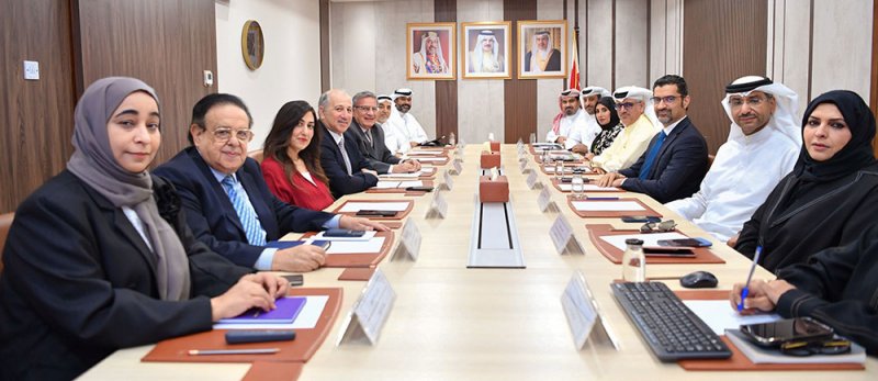 وزير شؤون البلديات والزراعة يجتمع مع جمعية المكاتب الهندسية