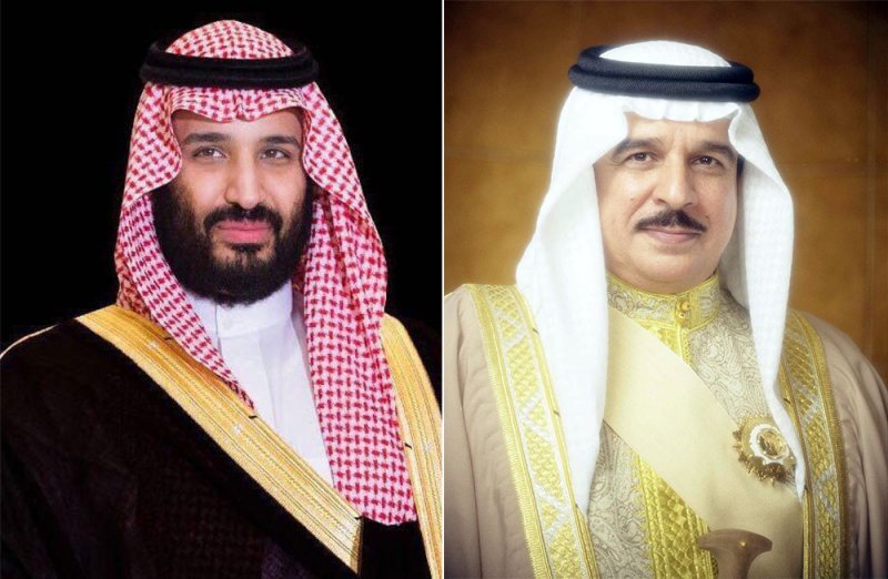 جلالة الملك المعظم يتبادل التهاني هاتفيا مع سمو ولي العهد السعودي