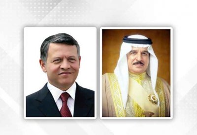 جلالة الملك المعظم يتلقى برقية شكر جوابية من العاهل الأردني