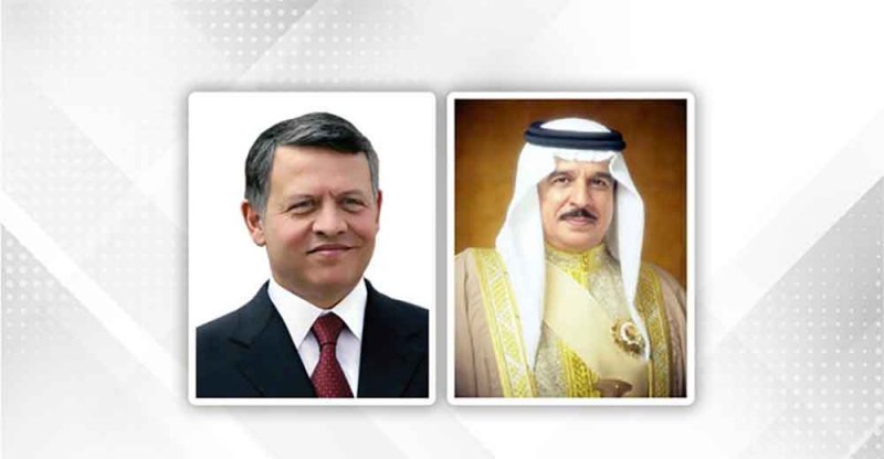 جلالة الملك المعظم يتلقى برقية شكر جوابية من العاهل الأردني