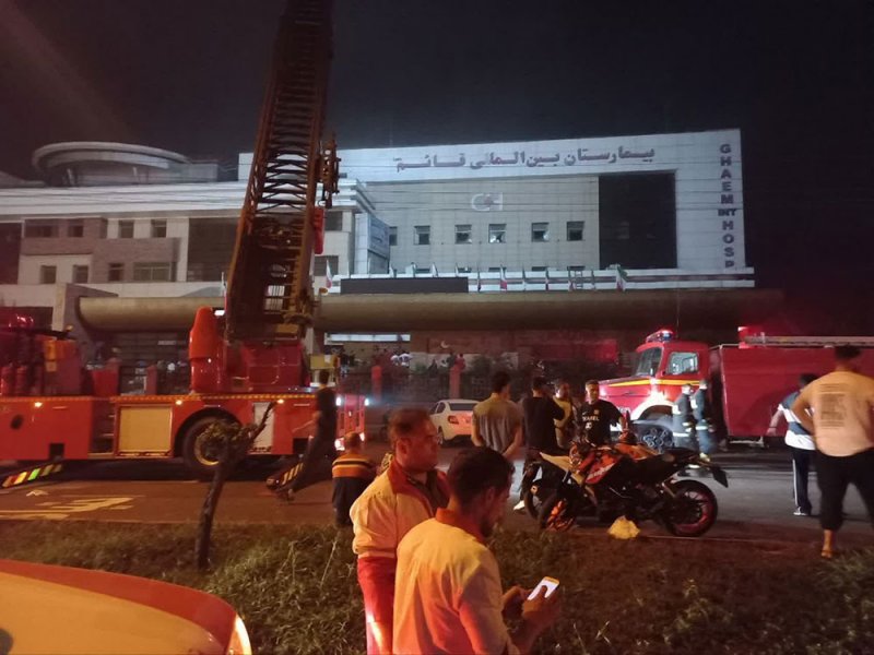 وسائل إعلام: 9 قتلى بحريق في مستشفى في إيران