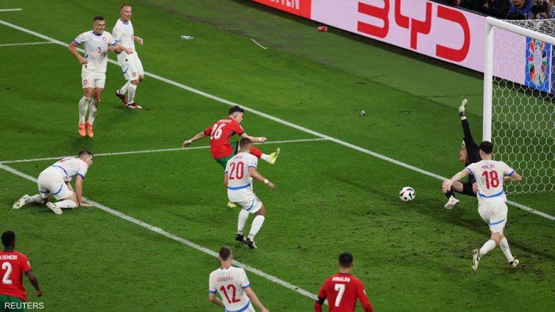 في الوقت القاتل.. البرتغال تهزم التشيك في "يورو 2024"