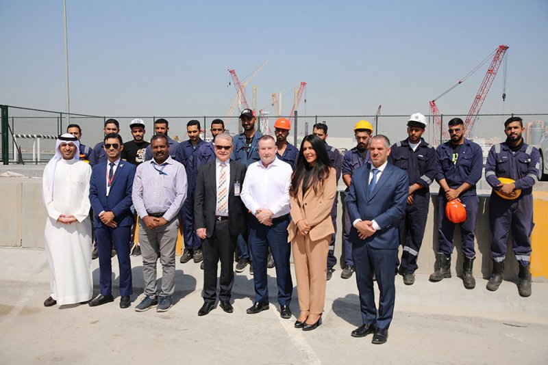شركة البحرين لتصليح السفن والهندسة (باسرك) تنظم زيارة لإدارة بوليتكنك البحرين لمقابلة طلاب التلمذة المهنية