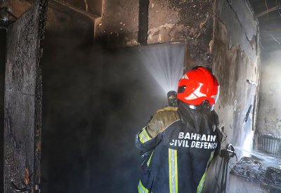 الدفاع المدني يخمد حريقًا اندلع بمنزل في جدعلي وينقذ 4 أشخاص