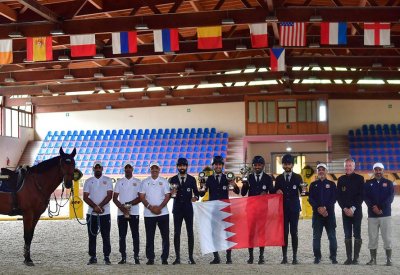 فريق "الداخلية لقفز الحواجز" يحرز المركز الأول خلال الجولة الثانية لبطولة دولية في ايطاليا