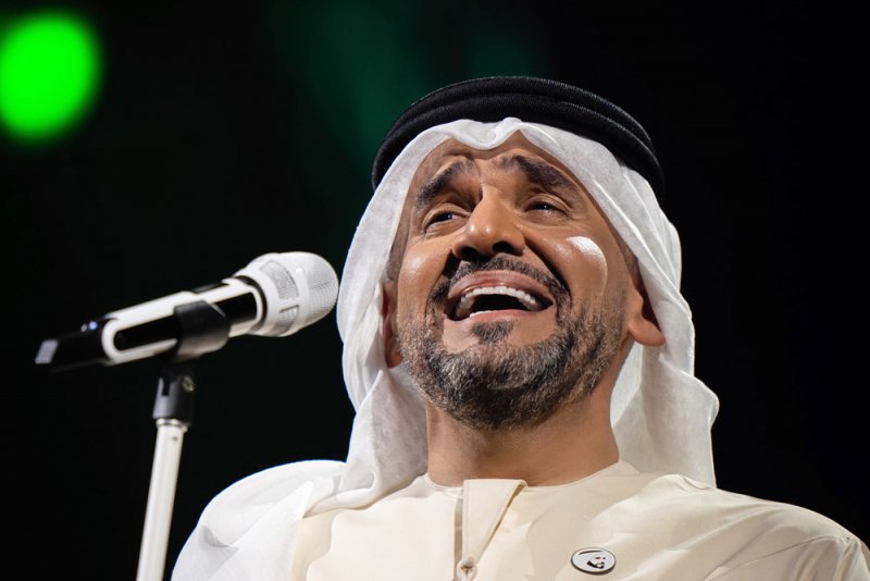 حسين الجسمي للجمهور: ليلة فخمة بحضوركم المبهر
