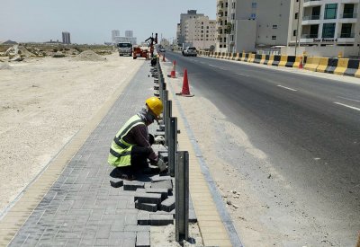 وكيل وزارة الأشغال: 70% نسبة الإنجاز في مشروع تطوير شارعي 27 و79 بمنطقة سار