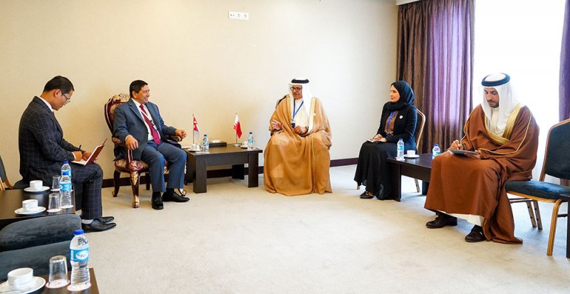 وزير الخارجية يلتقي نظيره النيبالي على هامش اجتماع حوار التعاون الآسيوي