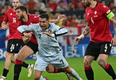 رجل أعمال يكافئ جورجيا بـ30 مليوناً بعد هزيمة رونالدو
