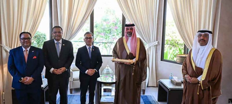 جلالة الملك المعظم يتلقى دعوة لحضور مراسم تنصيب السلطان ابراهيم ملكًا لماليزيا 