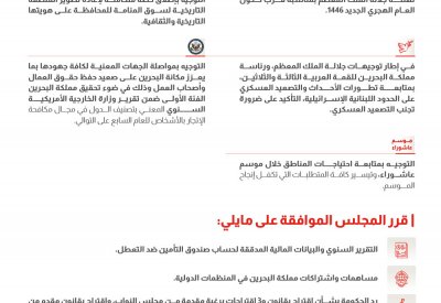 سمو ولي العهد رئيس الوزراء يوجه بإطلاق خطة متكاملة لإعادة تطوير المنطقة التاريخية لسوق المنامة