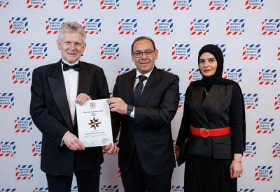 "البا" تنال جائزة مرموقة في السلامة من مجلس السلامة البريطاني لعام 2024 مع الاستحقاق