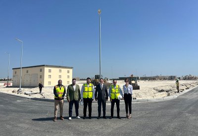 شركة نسيج تعلن عن إنجاز80% من أعمال البنية التحتية في مشروع نسايم عراد