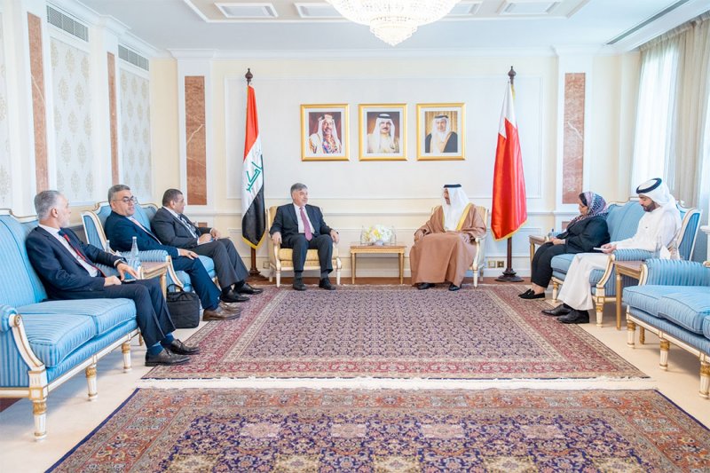 وكيل وزارة الخارجية للشؤون السياسية يستقبل وكيل وزارة الخارجية لشؤون التخطيط السياسي بجمهورية العراق