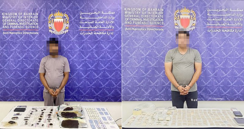 "مكافحة المخدرات": القبض على عدد من الأشخاص بحوزتهم أكثر من 2 كيلو جرام من المواد المخدرة تبلغ قيمتها 24 ألف دينار
