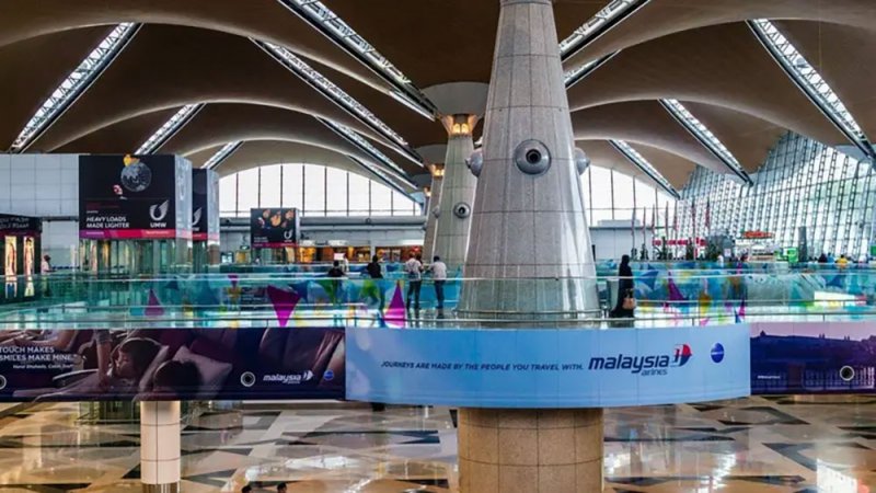 تسرب كيميائي في مطار كوالالمبور الدولي بماليزيا