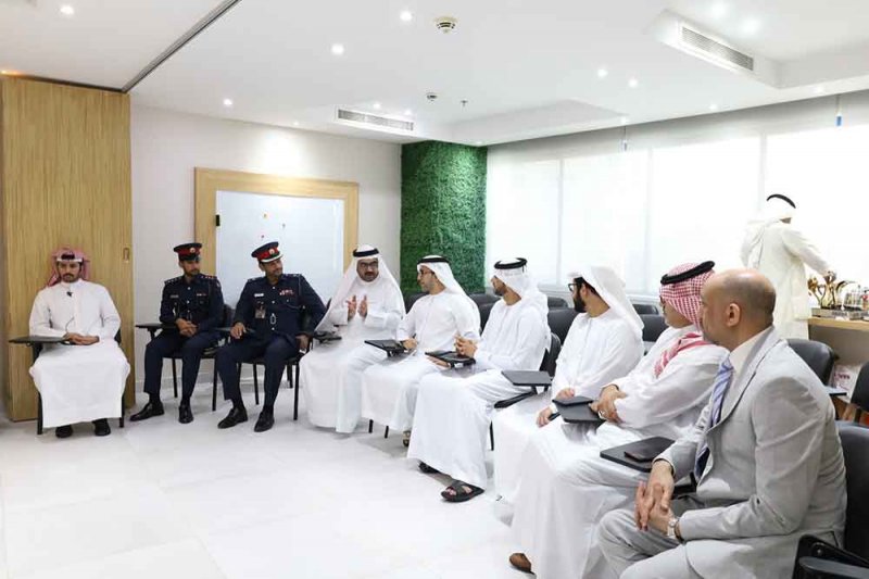 جمعية البحرين لتنمية المؤسسات الصغيرة تستقبل وفدا إماراتيا ‏للإطلاع على برنامج "العقوبات البديلة"‏