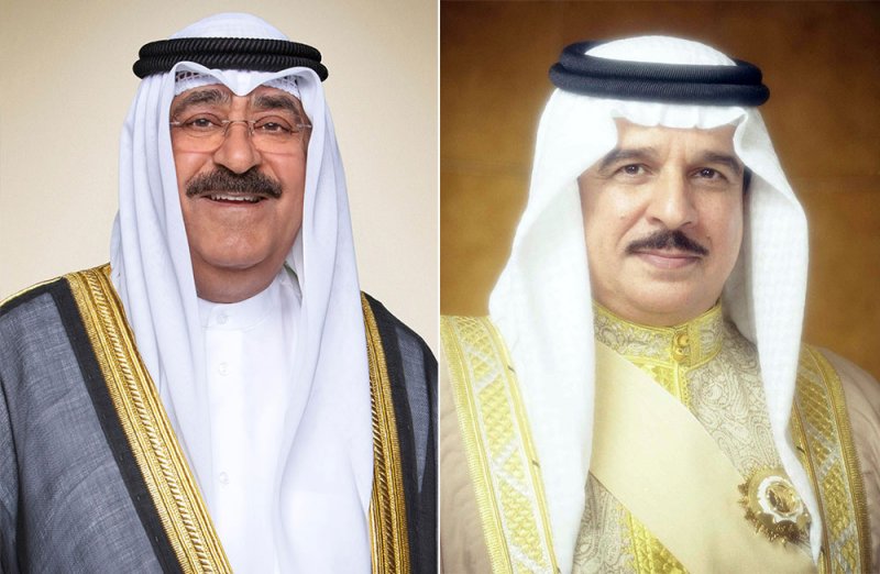 جلالة الملك المعظم يعزي أمير دولة الكويت في وفاة الشيخ علي عبدالله السالم المبارك الصباح