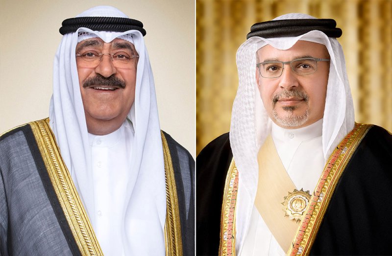 سمو ولي العهد رئيس مجلس الوزراء يعزي أمير دولة الكويت في وفاة الشيخ علي عبدالله السالم المبارك الصباح